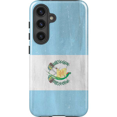 Guatemala Flag Distressed Galaxy S24 Plus Impact Case