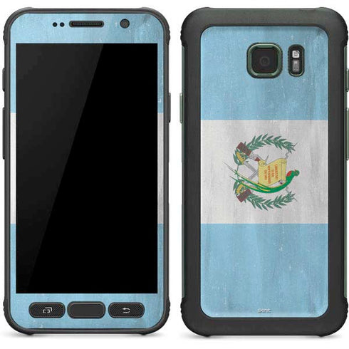 Guatemala Flag Distressed Galaxy S7 Active Skin