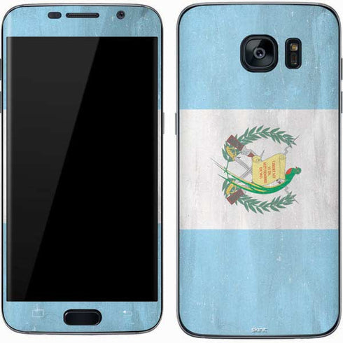 Guatemala Flag Distressed Galaxy S7 Skin