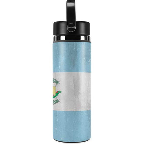 Guatemala Flag Distressed Hydro Flask 20oz Wide Mouth Skin