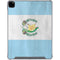 Guatemala Flag Distressed iPad Pro 12.9in (2020) Clear Case
