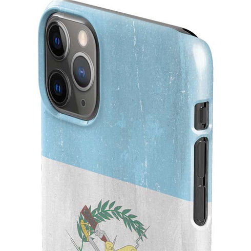 Guatemala Flag Distressed iPhone 11 Pro Max Lite Case