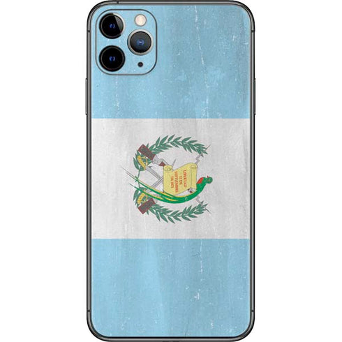 Guatemala Flag Distressed iPhone 11 Pro Max Skin