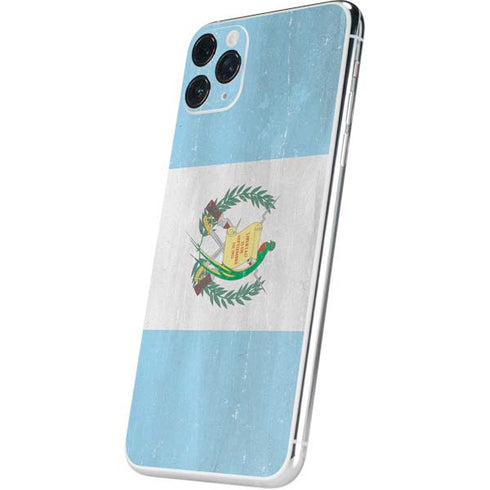 Guatemala Flag Distressed iPhone 11 Pro Max Skin