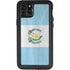 Guatemala Flag Distressed iPhone 11 Pro Max Waterproof Case