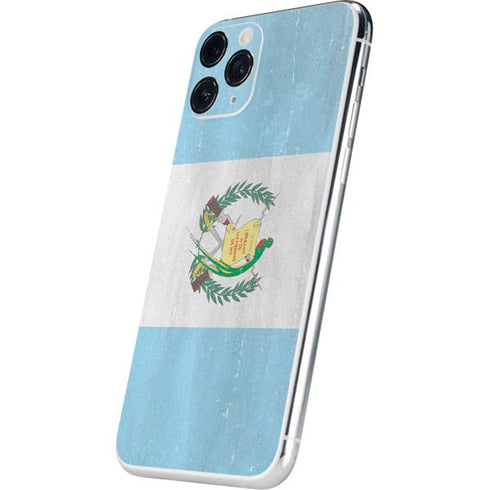 Guatemala Flag Distressed iPhone 11 Pro Skin