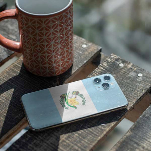 Guatemala Flag Distressed iPhone 11 Pro Skin