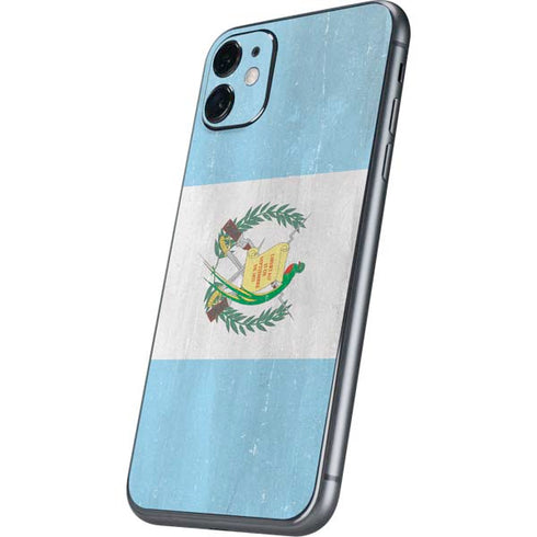 Guatemala Flag Distressed iPhone 11 Skin