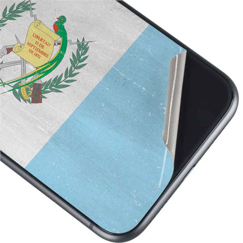Guatemala Flag Distressed iPhone 11 Skin