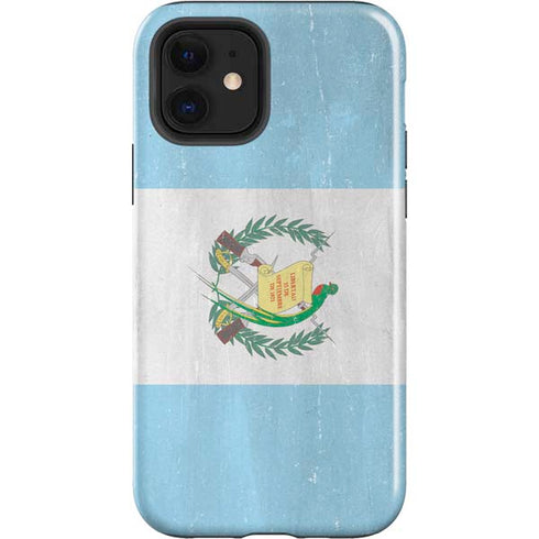 Guatemala Flag Distressed iPhone 12 Impact Case