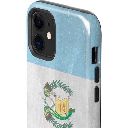 Guatemala Flag Distressed iPhone 12 Impact Case
