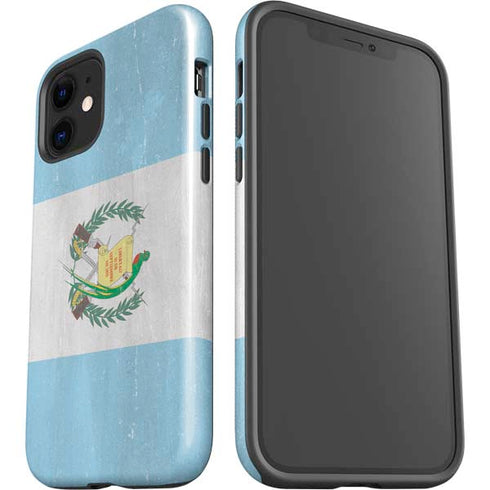 Guatemala Flag Distressed iPhone 12 Impact Case