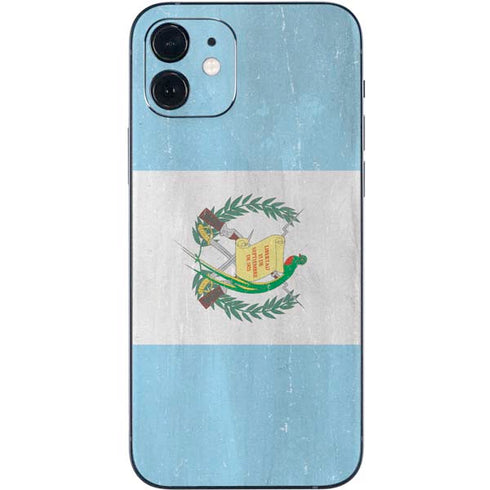 Guatemala Flag Distressed iPhone 12 Mini Skin