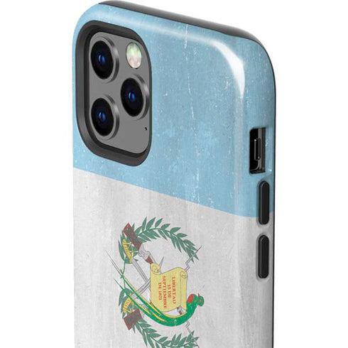 Guatemala Flag Distressed iPhone 12 Pro Impact Case