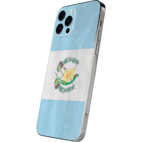 Guatemala Flag Distressed iPhone 12 Pro Max Skin