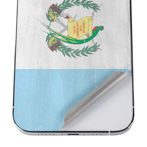 Guatemala Flag Distressed iPhone 12 Pro Max Skin