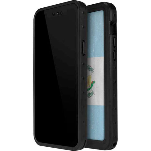Guatemala Flag Distressed iPhone 12 Pro Max Waterproof Case