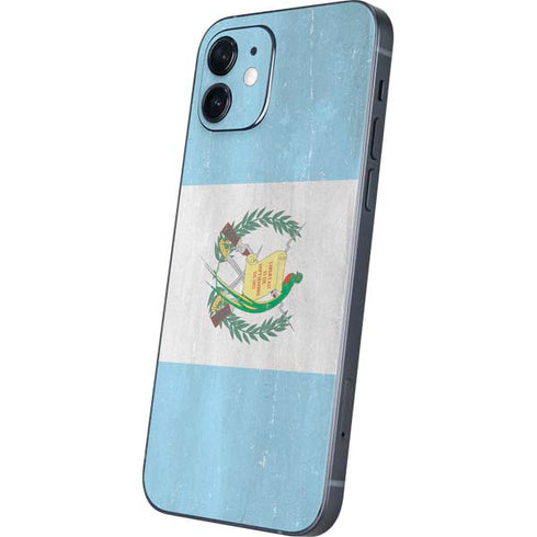 Guatemala Flag Distressed iPhone 12 Skin
