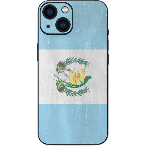 Guatemala Flag Distressed iPhone 13 Mini Skin