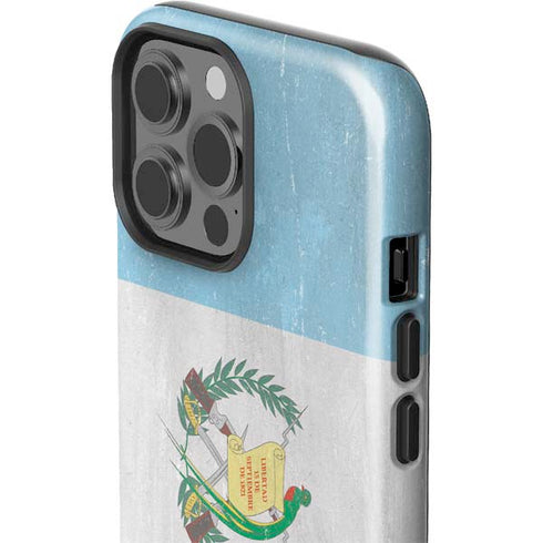 Guatemala Flag Distressed iPhone 13 Pro Max Impact Case