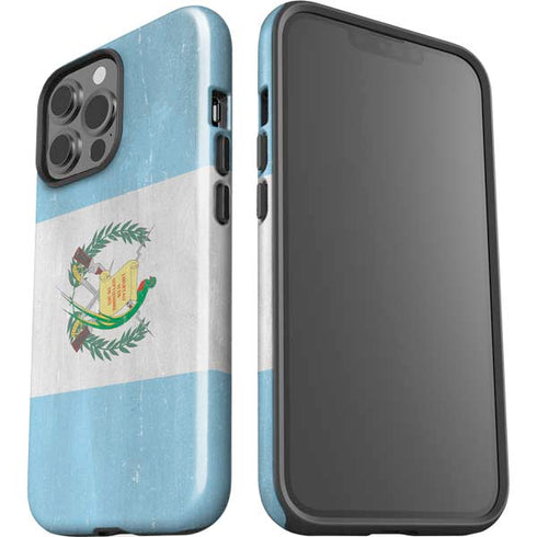Guatemala Flag Distressed iPhone 13 Pro Max Impact Case
