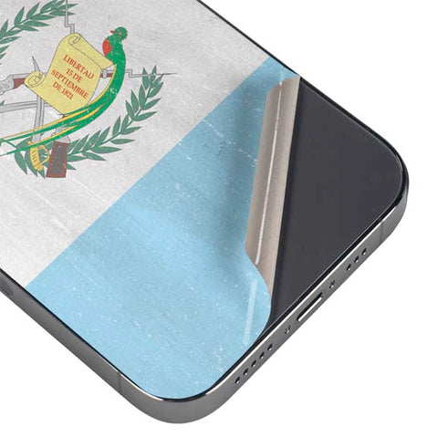 Guatemala Flag Distressed iPhone 13 Pro Max Skin