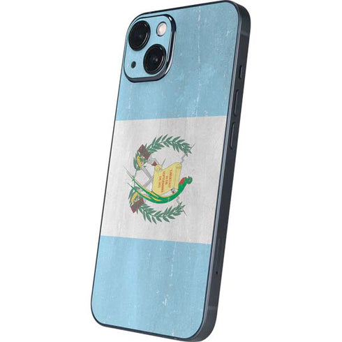 Guatemala Flag Distressed iPhone 14 Plus Skin