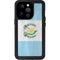 Guatemala Flag Distressed iPhone 14 Pro Waterproof Case