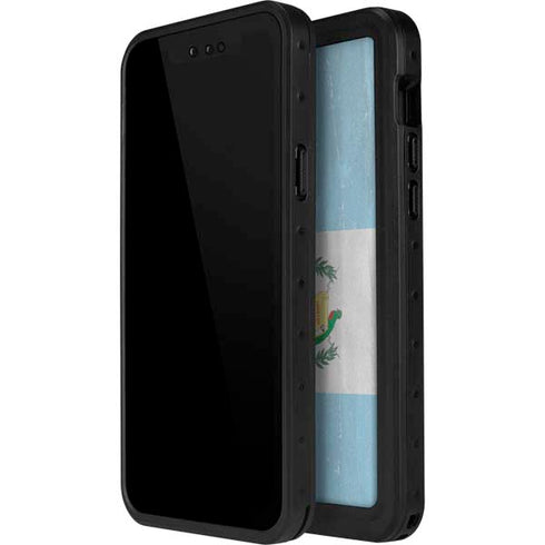 Guatemala Flag Distressed iPhone 15 Waterproof Case
