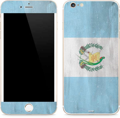 Guatemala Flag Distressed iPhone 6/6s Plus Skin
