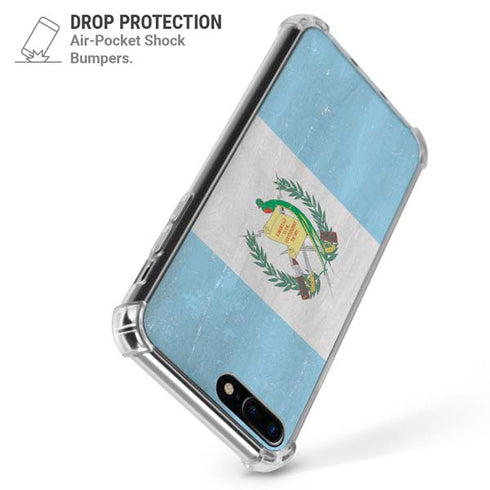 Guatemala Flag Distressed iPhone 7/8 Plus Clear Case