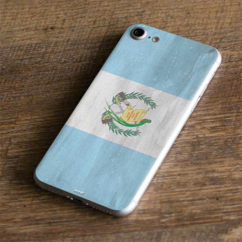 Guatemala Flag Distressed iPhone 7 Skin