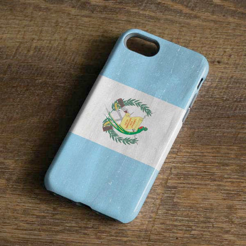 Guatemala Flag Distressed iPhone 8 Pro Case