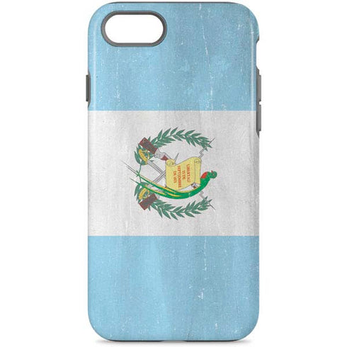 Guatemala Flag Distressed iPhone 8 Pro Case