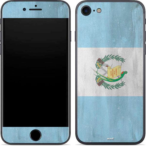 Guatemala Flag Distressed iPhone 8 Skin