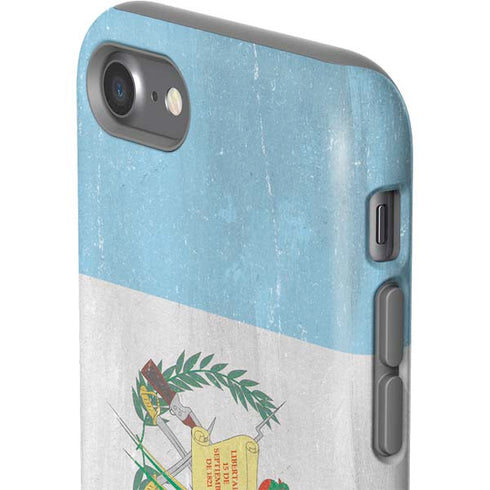 Guatemala Flag Distressed iPhone SE (2nd & 3rd Gen) Pro Case