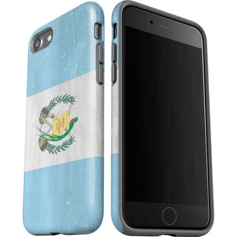 Guatemala Flag Distressed iPhone SE (2nd & 3rd Gen) Pro Case
