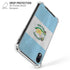 Guatemala Flag Distressed iPhone XR Clear Case