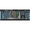 Guatemala Flag Distressed K95 RGB PLATINUM Mechanical Gaming Keyboard Skin