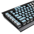 Guatemala Flag Distressed K95 RGB PLATINUM Mechanical Gaming Keyboard Skin