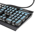 Guatemala Flag Distressed K95 RGB PLATINUM Mechanical Gaming Keyboard Skin