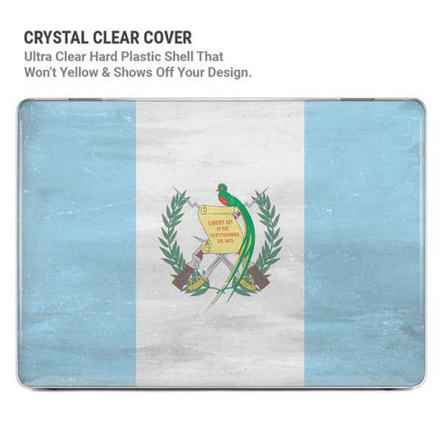 Guatemala Flag Distressed MacBook Air 13in M1 (2021) Case plus Skin