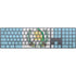 Guatemala Flag Distressed Magic Keyboard with Numeric Keypad Skin
