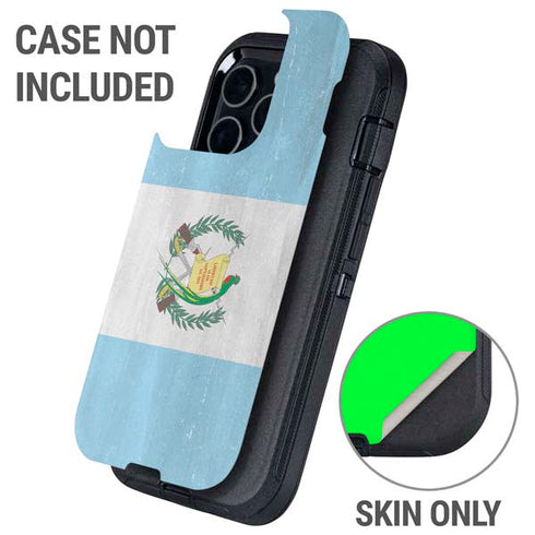 Guatemala Flag Distressed Otterbox Defender iPhone Skin