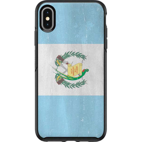 Guatemala Flag Distressed Otterbox Symmetry iPhone Skin