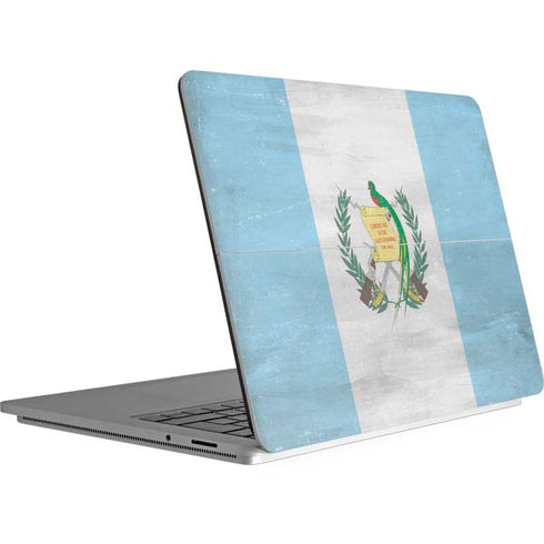 Guatemala Flag Distressed Surface Laptop Studio Skin