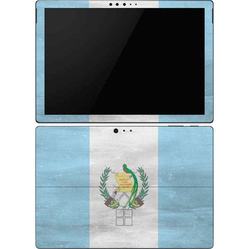 Guatemala Flag Distressed Surface Pro 6 Skin