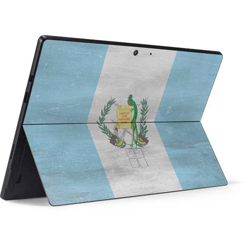 Guatemala Flag Distressed Surface Pro 7 Skin