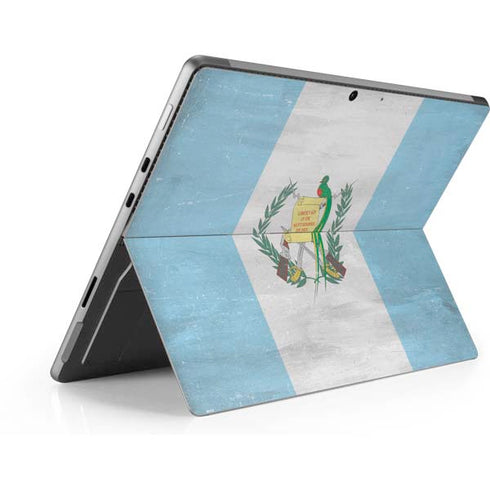 Guatemala Flag Distressed Surface Pro 8 Skin