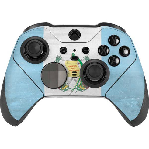 Guatemala Flag Distressed Xbox Elite Wireless Controller Series 2 Skin